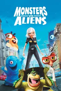 Poster to the movie "Monsters vs Aliens" #297123