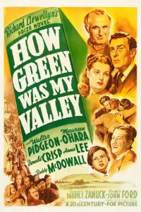 Poster to the movie "How Green Was My Valley" #230327