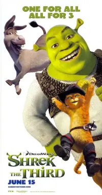 Poster to the movie "Shrek the Third" #18621