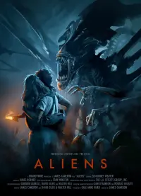 Poster to the movie "Aliens" #20614