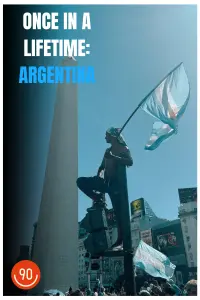 Poster to the movie "Once In A Lifetime: Argentina" #649447