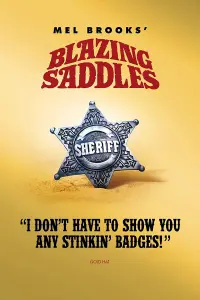 Poster to the movie "Blazing Saddles" #228761