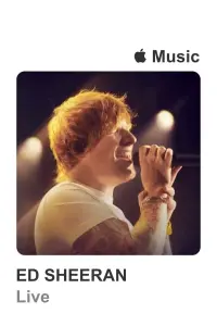 Poster to the movie "Apple Music Live: Ed Sheeran" #411790