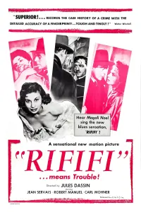 Poster to the movie "Rififi" #185655