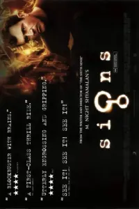 Poster to the movie "Signs" #544309