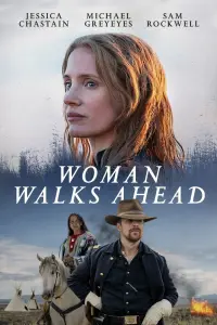 Poster to the movie "Woman Walks Ahead" #362978