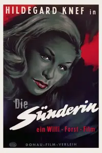 Poster to the movie "Die Sünderin" #478801