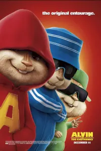 Poster to the movie "Alvin and the Chipmunks" #54102