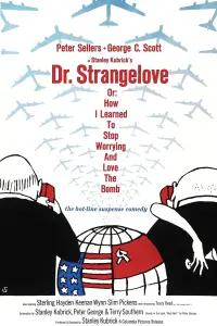 Poster to the movie "Dr. Strangelove or: How I Learned to Stop Worrying and Love the Bomb" #85440