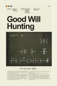 Poster to the movie "Good Will Hunting" #430439