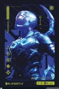 Poster to the movie "Blue Beetle" #162277