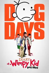 Poster to the movie "Diary of a Wimpy Kid: Dog Days" #69013