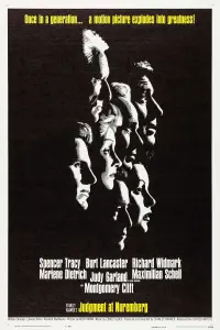 Poster to the movie "Judgment at Nuremberg" #157710