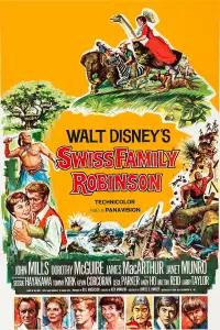 Poster to the movie "Swiss Family Robinson" #130869