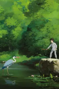 Poster to the movie "The Boy and the Heron" #463419