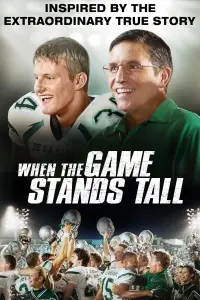 Poster to the movie "When the Game Stands Tall" #107893