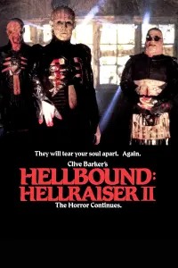 Poster to the movie "Hellbound: Hellraiser II" #97644