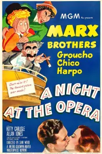 Poster to the movie "A Night at the Opera" #214922