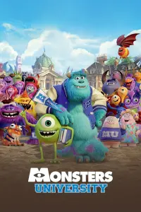 Poster to the movie "Monsters University" #244978