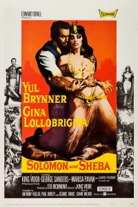 Poster to the movie "Solomon and Sheba" #110378