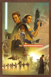 Poster to the movie "Star Wars: Episode II - Attack of the Clones" #279816