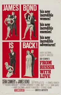 Poster to the movie "From Russia with Love" #57854