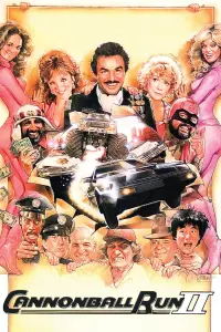 Poster to the movie "Cannonball Run II" #119721