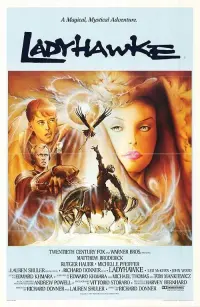 Poster to the movie "Ladyhawke" #138355