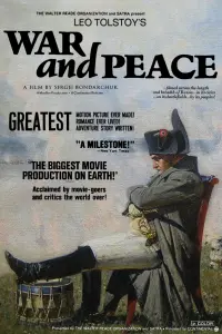 Poster to the movie "War and Peace" #513568