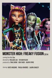 Poster to the movie "Monster High: Freaky Fusion" #466986