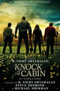 Poster to the movie "Knock at the Cabin" #290290