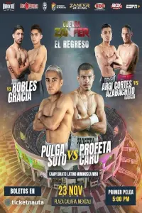 Poster to the movie "Elwin Soto vs. Moises Caro" #633265