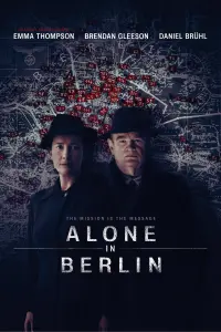 Poster to the movie "Alone in Berlin" #268383