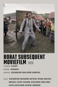 Poster to the movie "Borat Subsequent Moviefilm" #282296