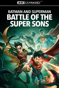 Poster to the movie "Batman and Superman: Battle of the Super Sons" #68932