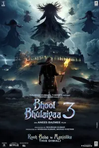 Poster to the movie "Bhool Bhulaiyaa 3" #604945