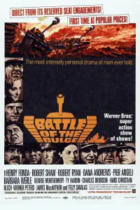 Poster to the movie "Battle of the Bulge" #347675