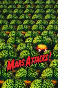 Poster to the movie "Mars Attacks!" #88654