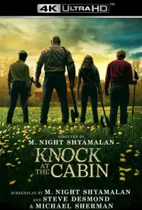 Poster to the movie "Knock at the Cabin" #290320