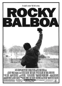 Poster to the movie "Rocky Balboa" #50989