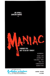 Poster to the movie "Maniac" #285568