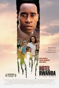 Poster to the movie "Hotel Rwanda" #147848