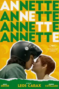 Poster to the movie "Annette" #262739