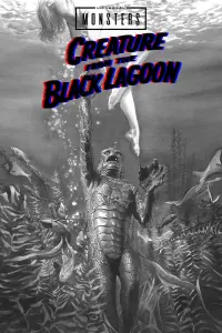 Poster to the movie "Creature from the Black Lagoon" #570895