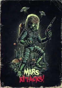 Poster to the movie "Mars Attacks!" #88660