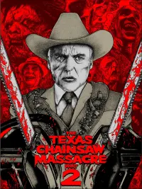 Poster to the movie "The Texas Chainsaw Massacre 2" #100172