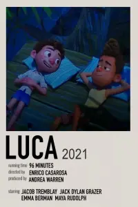 Poster to the movie "Luca" #645799