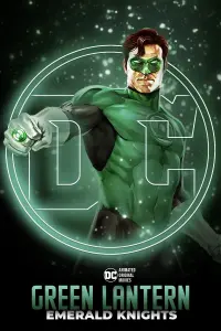 Poster to the movie "Green Lantern: Emerald Knights" #552358