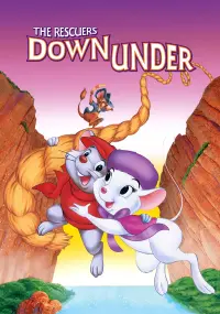 Poster to the movie "The Rescuers Down Under" #274465