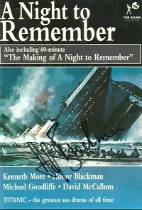 Poster to the movie "A Night to Remember" #354984